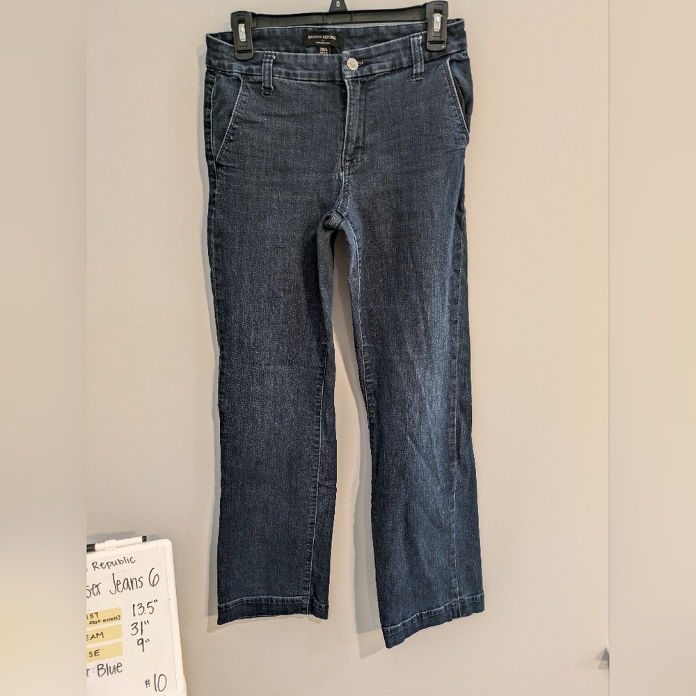 Banana Republic trouser jeans size 6